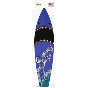 California Surfing Shark Wholesale Novelty Surfboard Sticker Decal