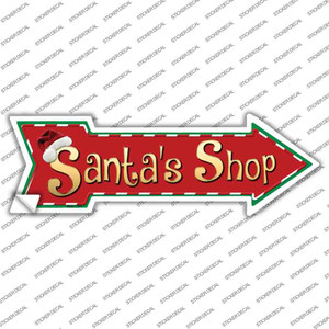 Santas Shop Wholesale Novelty Arrow Sticker Decal