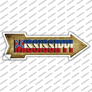 Mississippi Wholesale Novelty Arrow Sticker Decal