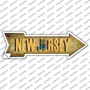 New Jersey Wholesale Novelty Arrow Sticker Decal