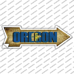 Oregon Wholesale Novelty Arrow Sticker Decal