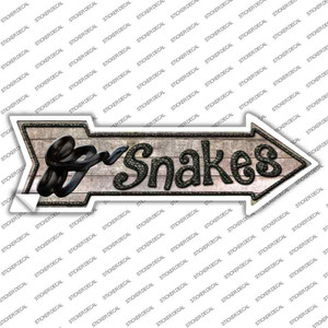 Snakes Wholesale Novelty Arrow Sticker Decal