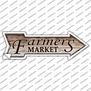 Farmers Market Wholesale Novelty Arrow Sticker Decal