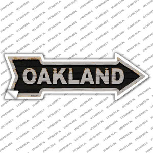 Oakland Wholesale Novelty Arrow Sticker Decal