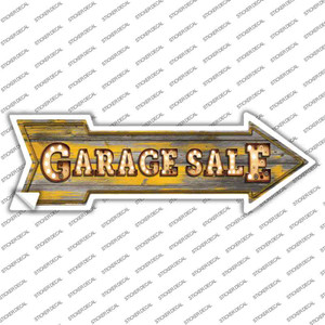 Garage Sale Bulb Letters Wholesale Novelty Arrow Sticker Decal