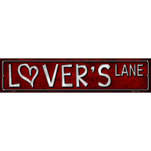 Lovers Lane Wholesale Metal Novelty Street Sign