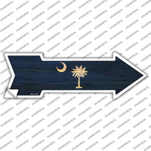 South Carolina State Flag Wholesale Novelty Arrow Sticker Decal