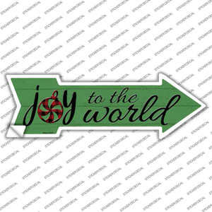 Joy To The World Wholesale Novelty Arrow Sticker Decal