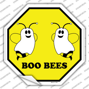 Boo Bees Wholesale Novelty Octagon Sticker Decal