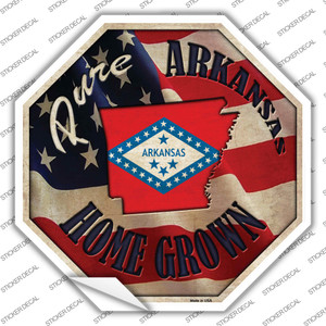 Arkansas Home Grown Wholesale Novelty Octagon Sticker Decal