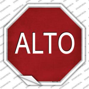 Alto Wholesale Novelty Octagon Sticker Decal