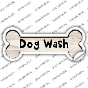 Dog Wash Wholesale Novelty Bone Sticker Decal