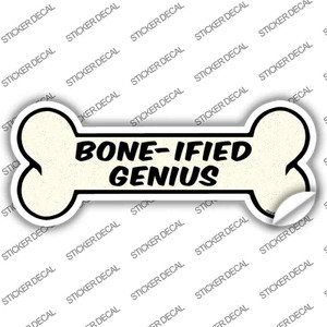 Boneified Genius Wholesale Novelty Bone Sticker Decal