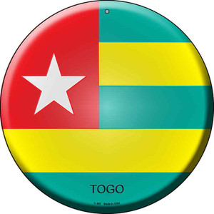 Togo Country Wholesale Novelty Metal Circular Sign