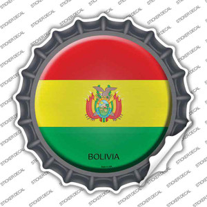 Bolivia Country Wholesale Novelty Bottle Cap Sticker Decal