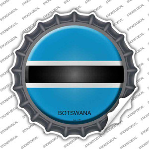 Botswana Country Wholesale Novelty Bottle Cap Sticker Decal