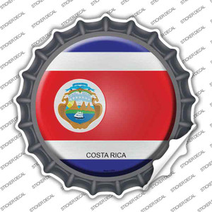 Costa Rica Country Wholesale Novelty Bottle Cap Sticker Decal