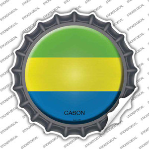 Gabon Country Wholesale Novelty Bottle Cap Sticker Decal