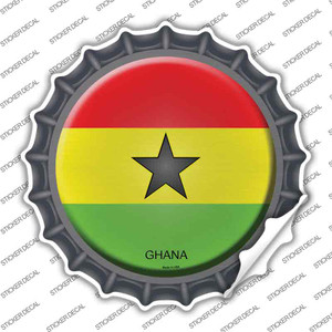 Ghana Country Wholesale Novelty Bottle Cap Sticker Decal