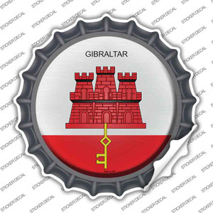 Gibraltar Country Wholesale Novelty Bottle Cap Sticker Decal