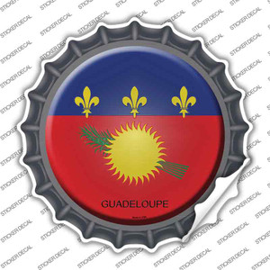 Guadeloupe Country Wholesale Novelty Bottle Cap Sticker Decal