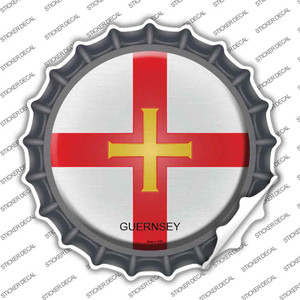 Guernsey Country Wholesale Novelty Bottle Cap Sticker Decal