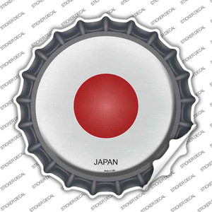Japan Country Wholesale Novelty Bottle Cap Sticker Decal