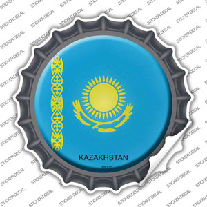 Kazakhstan Country Wholesale Novelty Bottle Cap Sticker Decal