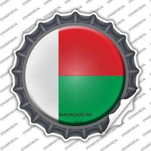 Madagascar Country Wholesale Novelty Bottle Cap Sticker Decal