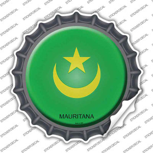 Mauritana Country Wholesale Novelty Bottle Cap Sticker Decal