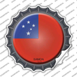 Samoa Country Wholesale Novelty Bottle Cap Sticker Decal