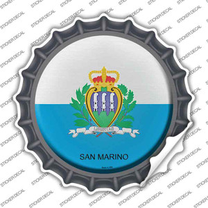 San Marino Country Wholesale Novelty Bottle Cap Sticker Decal