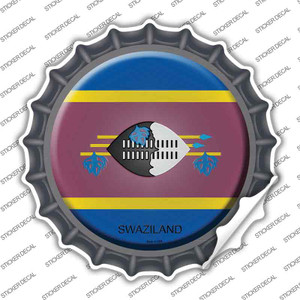Swaziland Country Wholesale Novelty Bottle Cap Sticker Decal