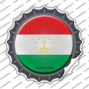 Tajikistan Country Wholesale Novelty Bottle Cap Sticker Decal