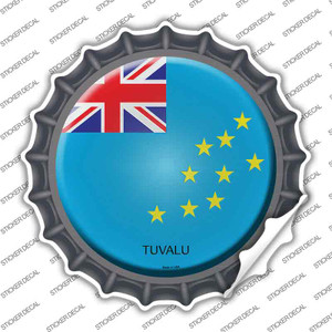 Tuvalu Country Wholesale Novelty Bottle Cap Sticker Decal