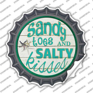 Sandy Toes Wholesale Novelty Bottle Cap Sticker Decal