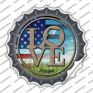 Love Arizona Wholesale Novelty Bottle Cap Sticker Decal