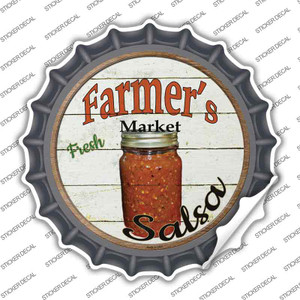 Farmers Market Salsa Wholesale Novelty Bottle Cap Sticker Decal