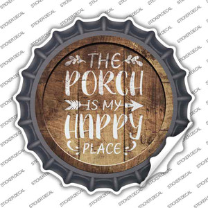 Porch Is My Happy Place Wholesale Novelty Bottle Cap Sticker Decal