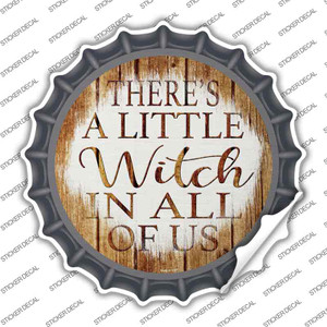 Witch In All Of Us Wholesale Novelty Bottle Cap Sticker Decal