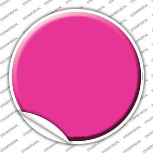 Pink Wholesale Novelty Circle Sticker Decal