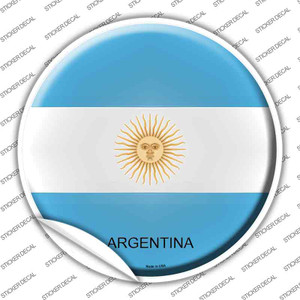 Argentina Wholesale Novelty Circle Sticker Decal