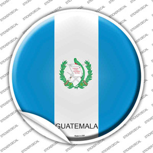 Guatemala Country Wholesale Novelty Circle Sticker Decal