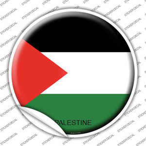 Palestine Country Wholesale Novelty Circle Sticker Decal