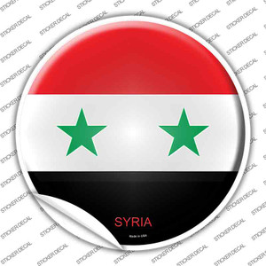 Syria Country Wholesale Novelty Circle Sticker Decal
