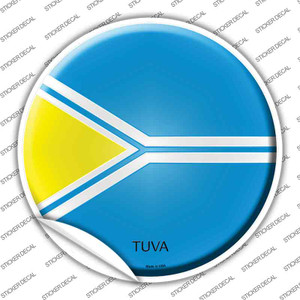 Tuva Country Wholesale Novelty Circle Sticker Decal
