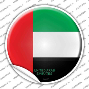 UN Arab Emirates Wholesale Novelty Circle Sticker Decal