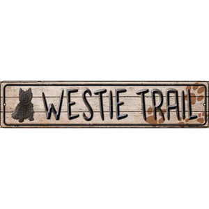 Westie Wholesale Novelty Metal Street Sign
