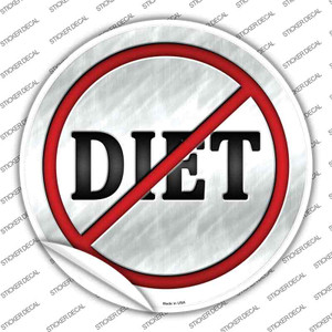 Diet Wholesale Novelty Circle Sticker Decal