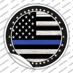 Blue Line Wholesale Novelty Circle Sticker Decal